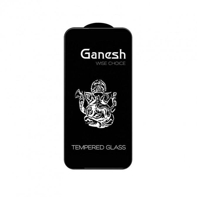 Защитное стекло Ganesh для APPLE iPhone 16 Pro (6.3") (0.3 мм, 5D черное)