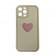 Чохол 3D Heart series for iPhone 14 Pro Milky