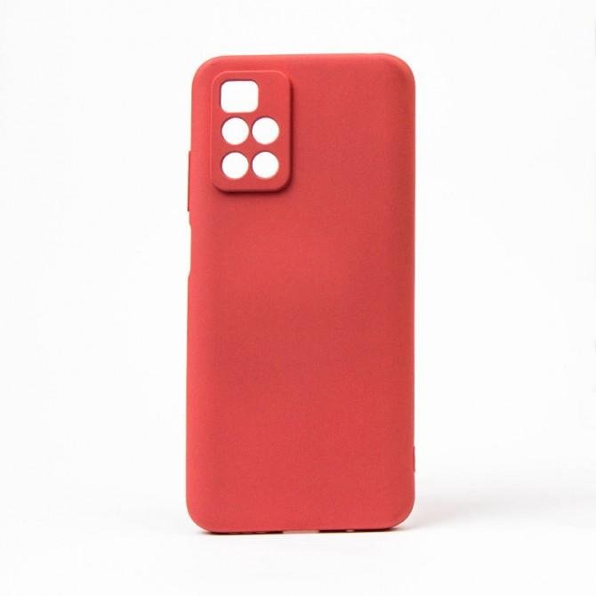 Чехол Original Soft Case Xiaomi Redmi 10 Вишневый FULL