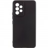 Чехол накладка Original Soft Case Samsung A536 Galaxy A53 Черный FULL