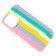 Colorfull Braided Soft Case iPhone 13 Pro Pink/Purple
