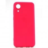 Чехол Original Soft Case Samsung A032 Galaxy A03 Core Ярко Розовый FULL