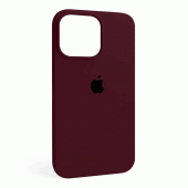 Силіконовий чохол для iPhone 16 Pro Max Maroon FULL Силіконовий чохол для iPhone 16 Pro Max Maroon FULL