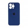 Силиконовый чехол для iPhone 16 Pro Max Deep Navy FULL