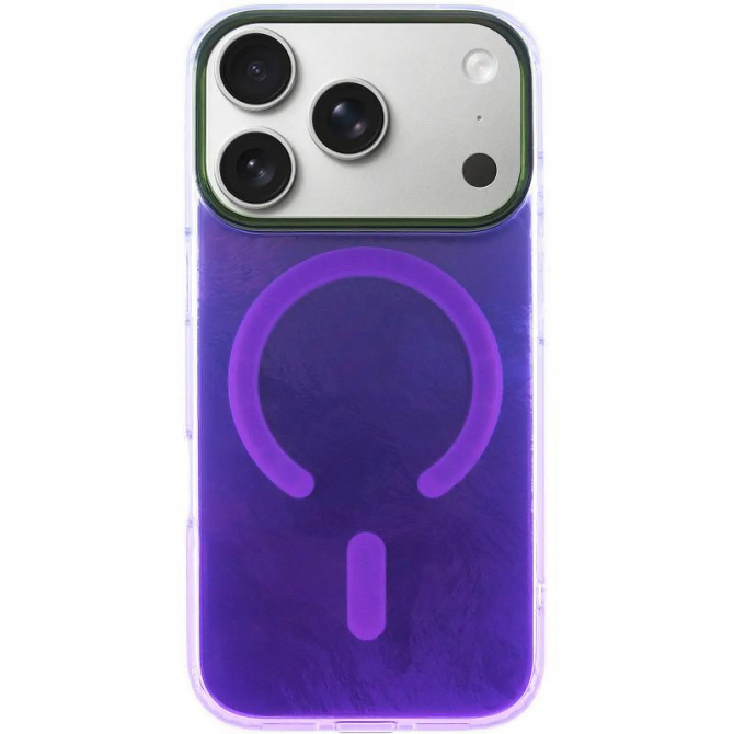 Чохол TPU Shiny Mountain (MagFit) для Apple iPhone 17 Pro Max (6.9") Purple