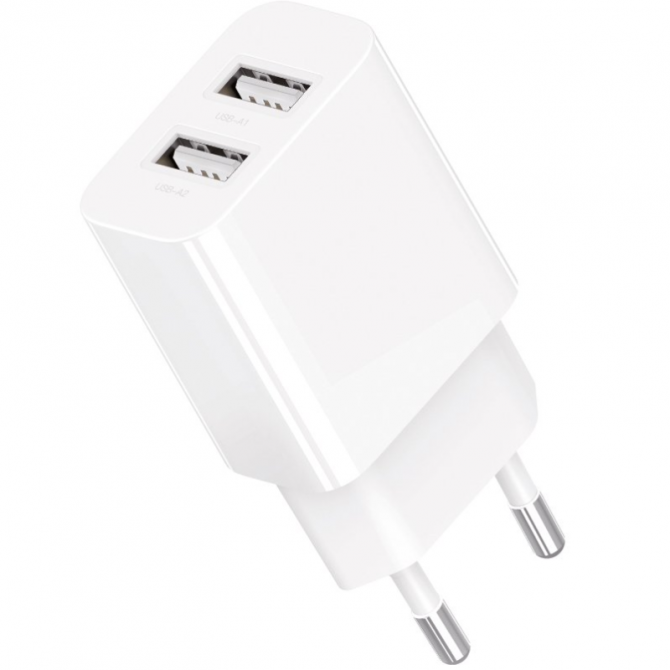 Сетевое зарядное устройство для Gelius Simple GP-HC059 2USB/2 4A White