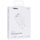 Сетевое зарядное устройство для Gelius Simple GP-HC059 2USB/2 4A White