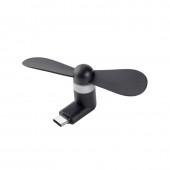 Мобильный вентилятор Type-C черный