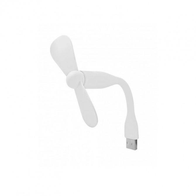 Мобильный вентилятор USB белый