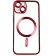Силіконовий чохол SHINING with MagSafe для iPhone 13 Червоний