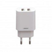 Сетевое зарядное устройство Remax 2USB White + Lightning (RP-U35) Сетевое зарядное устройство Remax 2USB White + Lightning (RP-U35)