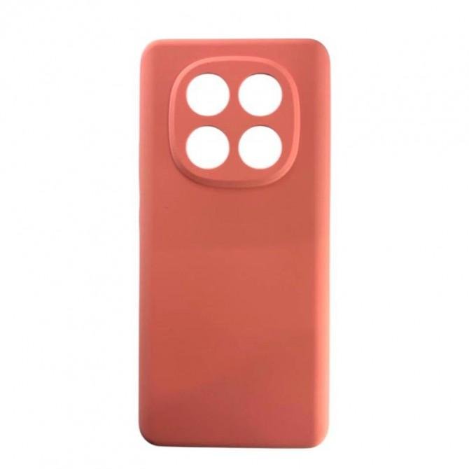 Силиконовый чехол Xiaomi Redmi Note 14 Pro 5G Светло Розовый FULL