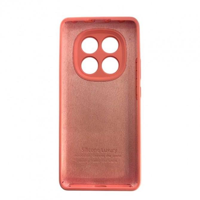 Силиконовый чехол Xiaomi Redmi Note 14 Pro 5G Светло Розовый FULL-1