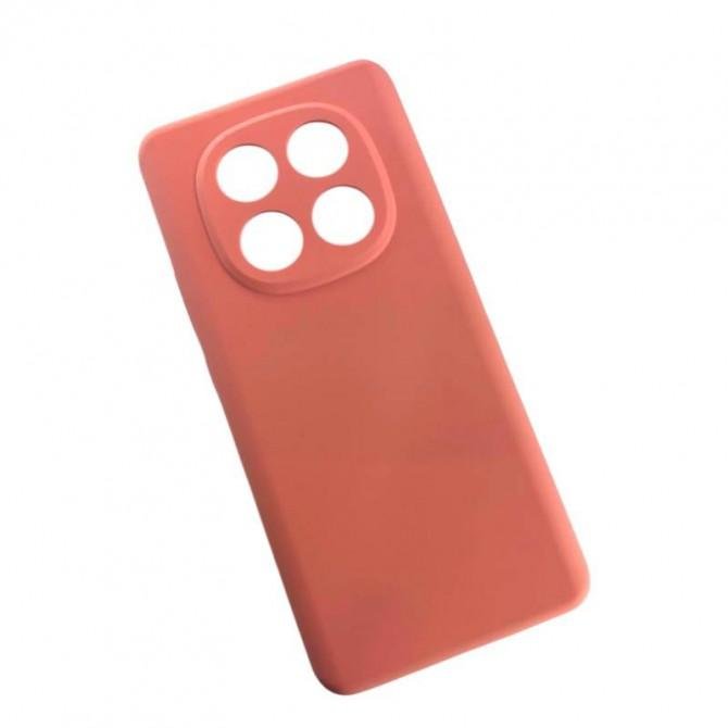 Силиконовый чехол Xiaomi Redmi Note 14 Pro 5G Светло Розовый FULL-2