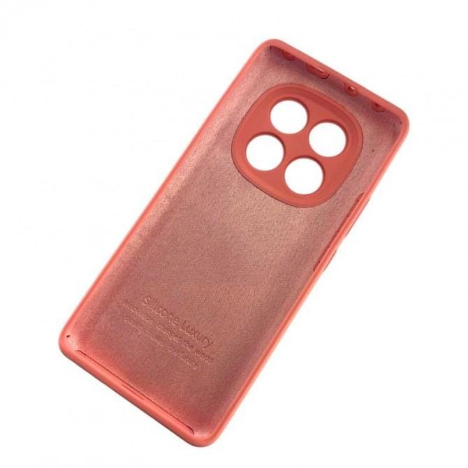 Силиконовый чехол Xiaomi Redmi Note 14 Pro 5G Светло Розовый FULL-3