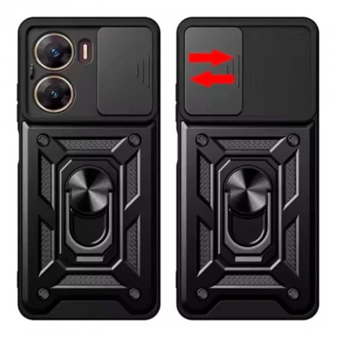 Чохол HONOR Hard Defence Series Xiaomi Poco X7 Pro Black (with Camshield and magnet)