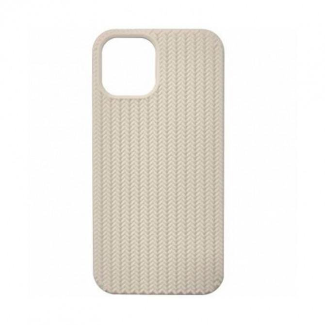Чохол Silicone Knitted для iPhone 11 Antique White