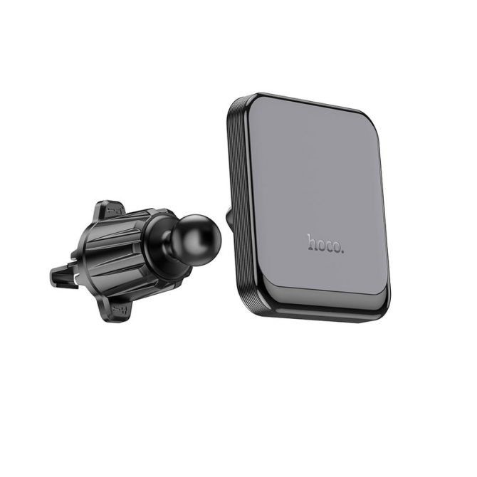 Холдер Hoco H40 Climber magnetic (air outlet) Black-3