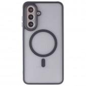 Чохол TPU+PC Lyon Frosted series with Magsafe Samsung Galaxy S26 Black