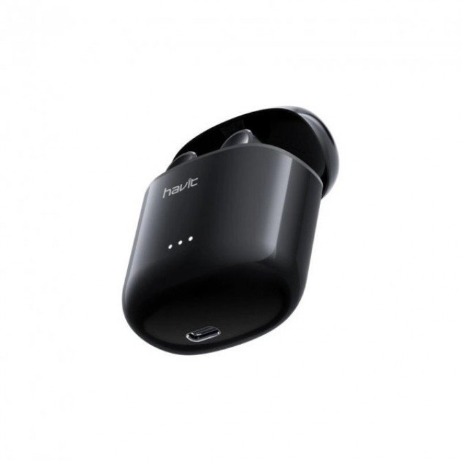 Беспроводные наушники Havit TW917 with charger case Black-3