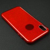 Чехол Silicone 3in1 Блёстки для iPhone Xs Max Red Чехол Silicone 3in1 Блёстки для iPhone Xs Max Red