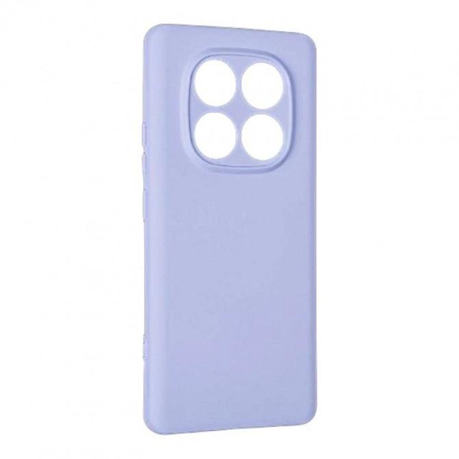 Чехол Soft Case Xiaomi Redmi Note 14 Pro 5G Сиреневый FULL-1