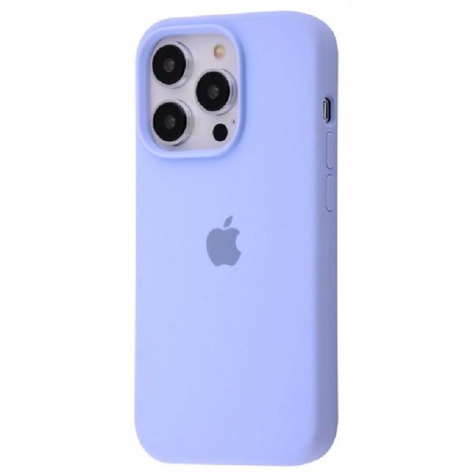 Силиконовый чехол для iPhone 16 Pro Max Lilac Blue FULL
