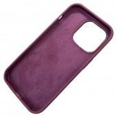 Силіконовий чохол для iPhone 15 Maroon FULL (NO LOGO)