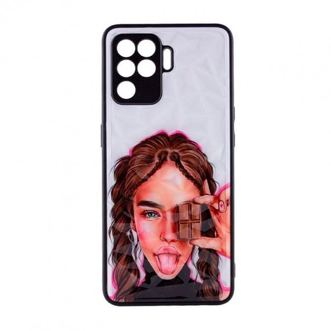 Накладка Prisma Ledies для Oppo Reno 5 Lite Chocolate