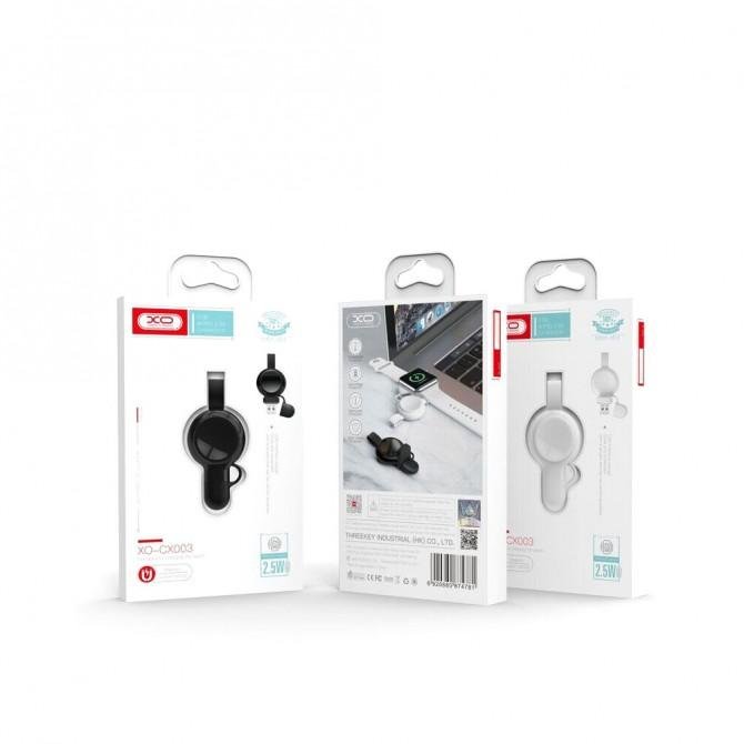 Бездротовий зарядний пристрій XO CX003 iWatch White-2
