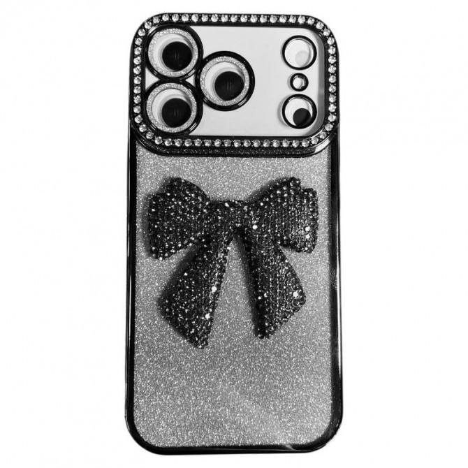 Накладка Glossy Bow для iPhone 17 Air Black