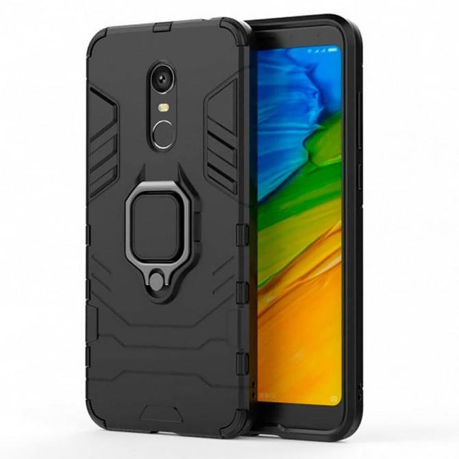 Чехол-накладка HONOR Hard Defence Series Xiaomi Redmi 5 Plus Black (with magnet)-1