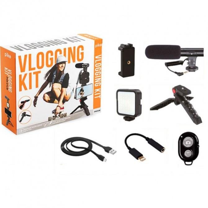 Комплект блогера Piko Vlogging Kit PVK-01LM-1