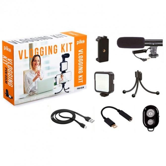 Комплект блогера Piko Vlogging Kit PVK-02L