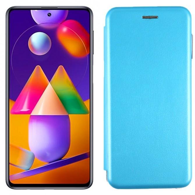 Чехол-книжка U-Like Best для Samsung M317 Galaxy M31s Blue