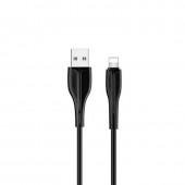 Кабель Usams U38 US-SJ371 Fast Charging Lightnung 1m Black