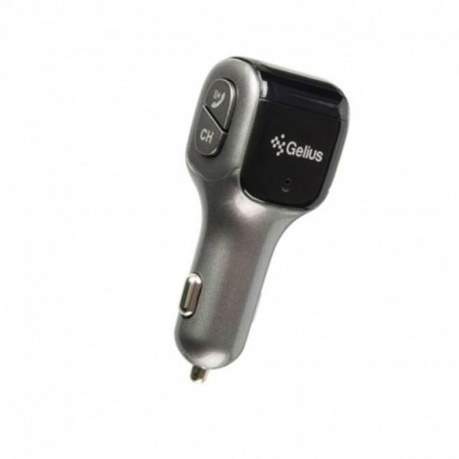 ФМ модулятор Gelius Pro E-Type Сірий-2