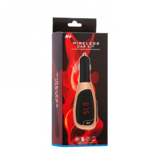 ФМ модулятор M6 Чорний-2