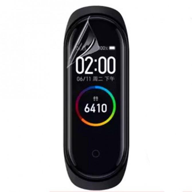 Защитная пленка для Xiaomi Mi Band 4 (Полиуретановая)-1