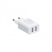 Мережевий зарядний пристрій 2USB Hoco C62A Бiлий + USB Cable Type-C (2.1A) Мережевий зарядний пристрій 2USB Hoco C62A Бiлий + USB Cable Type-C (2.1A)