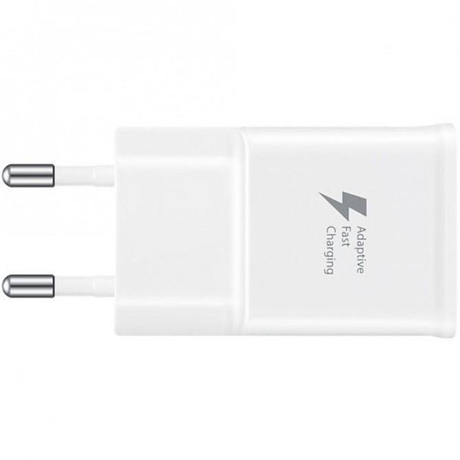 Мережевий зарядний пристрій для Samsung + cable Type-C 2A Бiлий-3