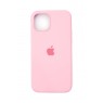Оригінальний силіконовий чохол для iPhone 13 Pro Світло Рожевий FULL