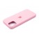 Оригинальный силиконовый чехол для iPhone 13 Pro Светло Розовый FULL