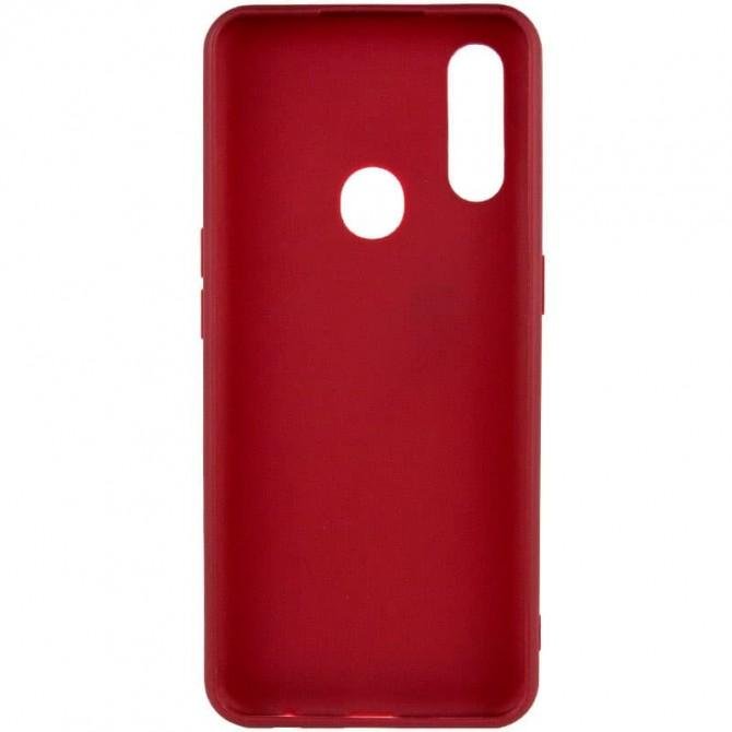 Силіконовий чохол Candy для Oppo A31/ A8 Бордовий-2