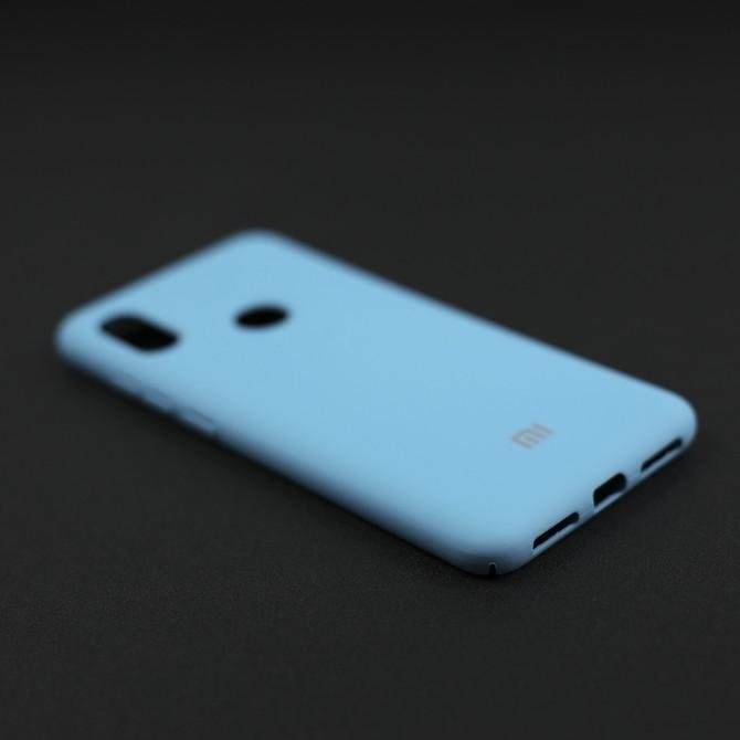 Чохол Soft Case для Xiaomi Redmi Note 6 Pro Яскраво Синій FULL-4