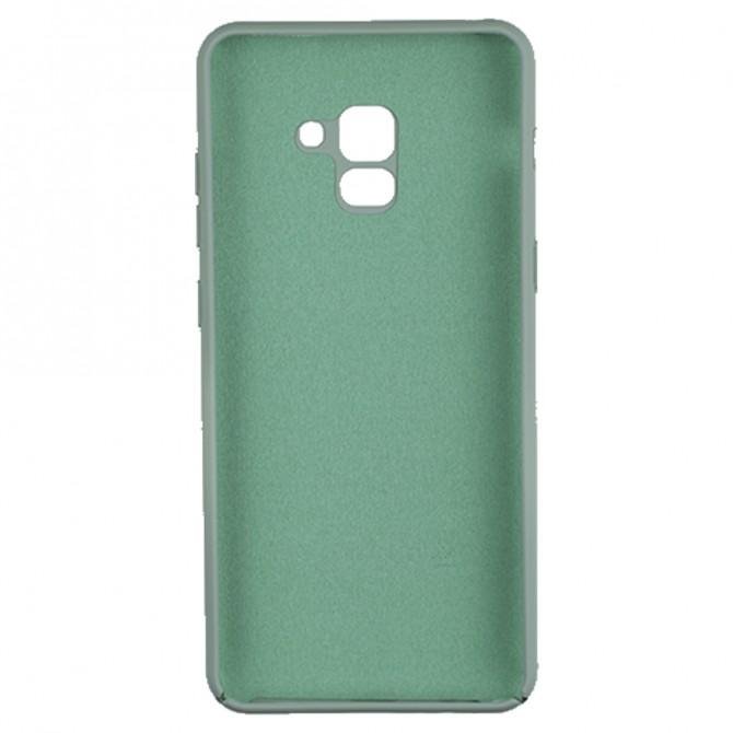 Чехол Soft Case для Samsung A730 Galaxy A8 plus 2018 Голубой FULL-2