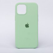 Оригинальный силиконовый чехол для iPhone 12 Pro Max Светло Зеленый Оригинальный силиконовый чехол для iPhone 12 Pro Max Светло Зеленый