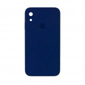 Силіконовий чохол для iPhone Xr Темно Синій FULL (SQUARE SHAPE) Силіконовий чохол для iPhone Xr Темно Синій FULL (SQUARE SHAPE)