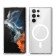Чехол силиконовый MagSafe для Samsung Galaxy S22 Ultra Прозрачный