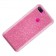 Чохол Silicone 3in1 Блискітки для Xiaomi Mi8 Lite Рожевий